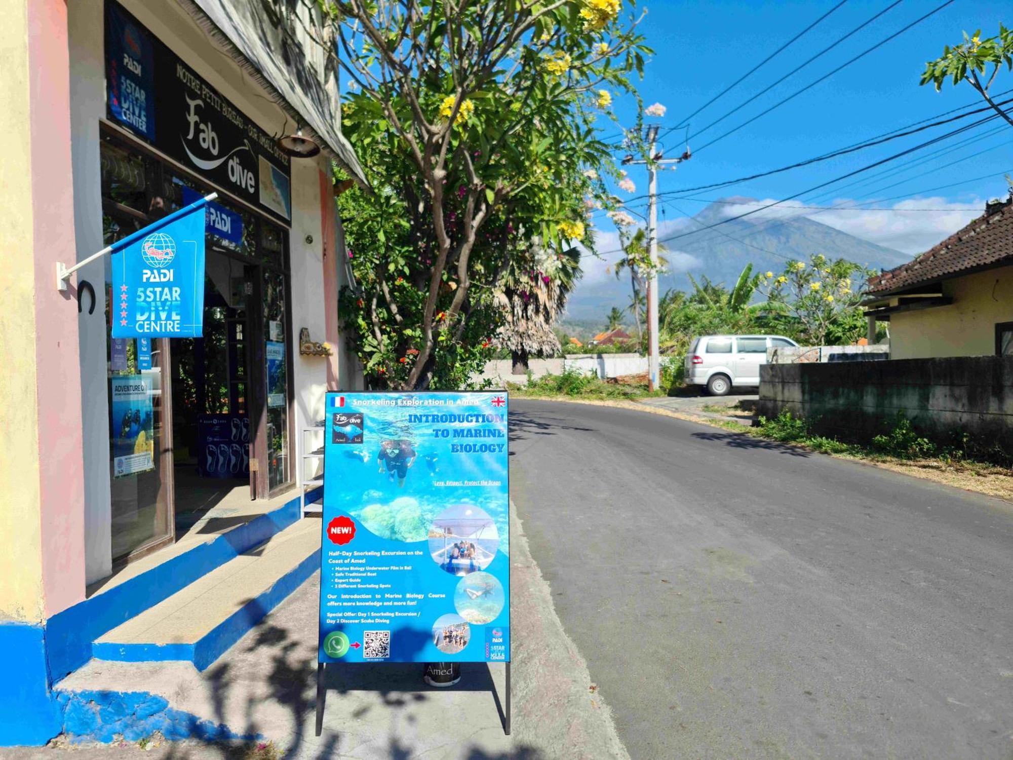 Bali Fab Dive Center Hostel Amed Kültér fotó