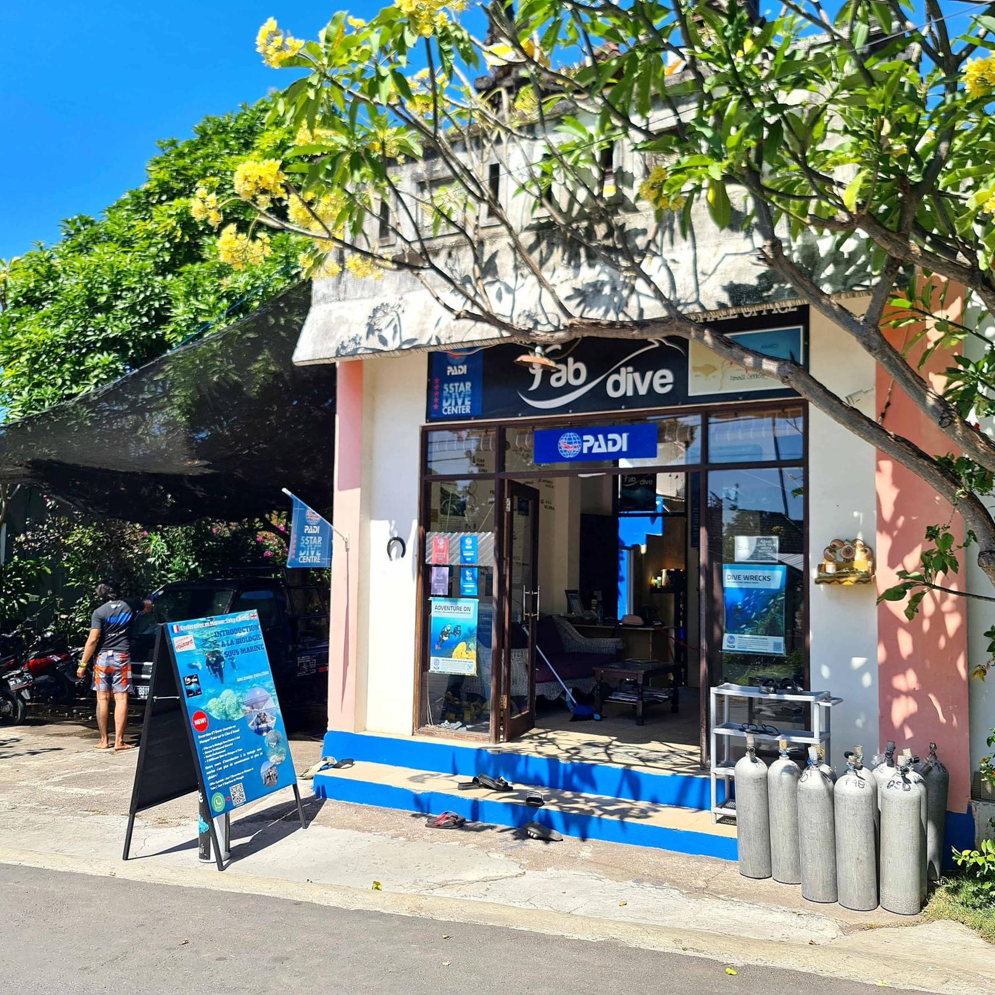 Bali Fab Dive Center Hostel Amed Kültér fotó
