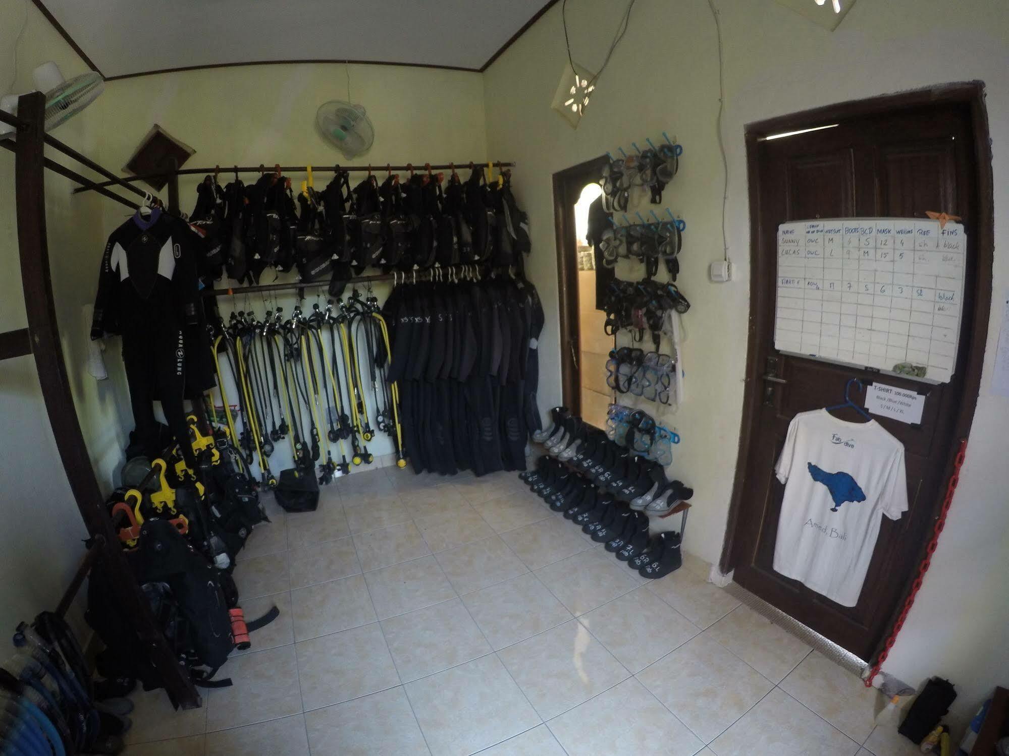 Bali Fab Dive Center Hostel Amed Kültér fotó