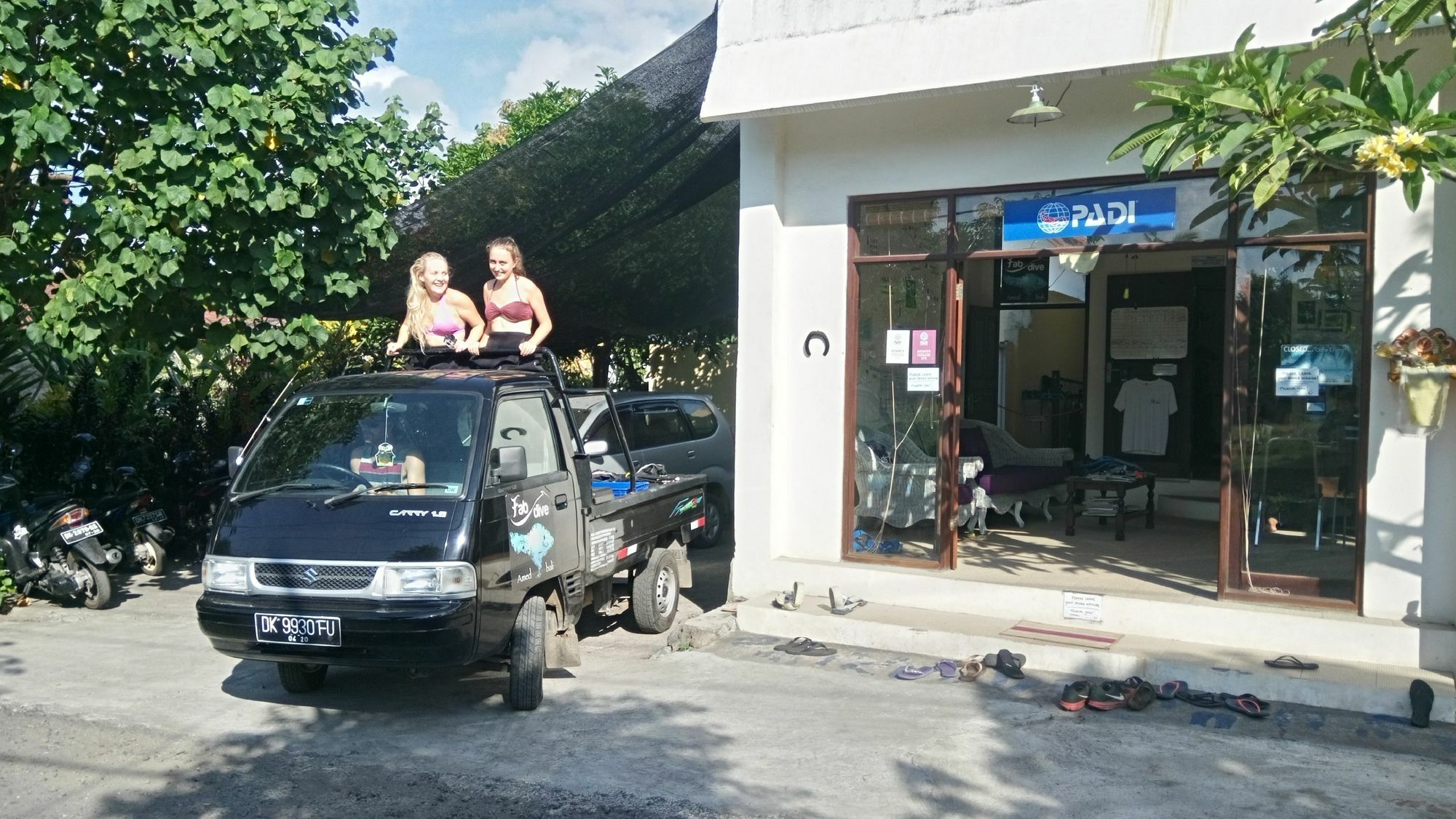Bali Fab Dive Center Hostel Amed Kültér fotó