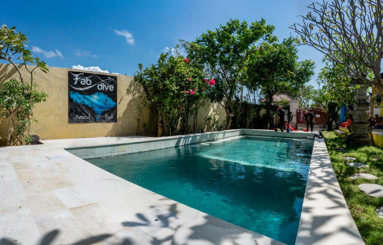 Bali Fab Dive Center Hostel Amed Kültér fotó